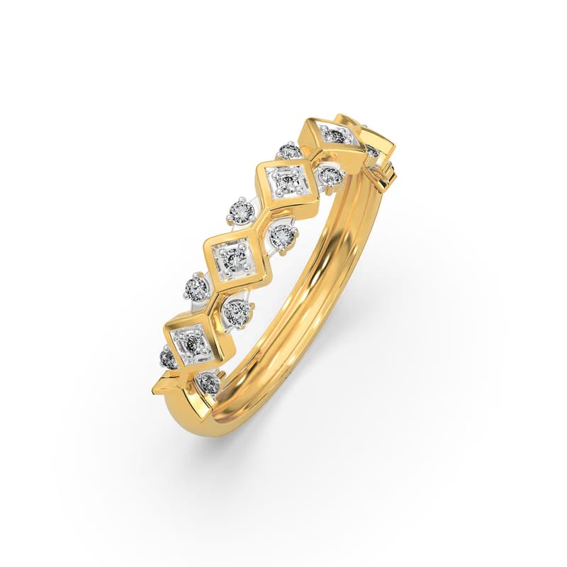 Swirl Lab Grown Diamond Ring