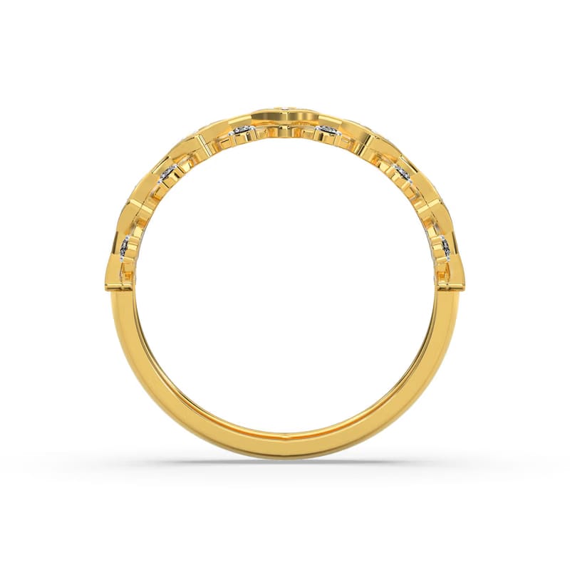 Swirl Lab Grown Diamond Ring