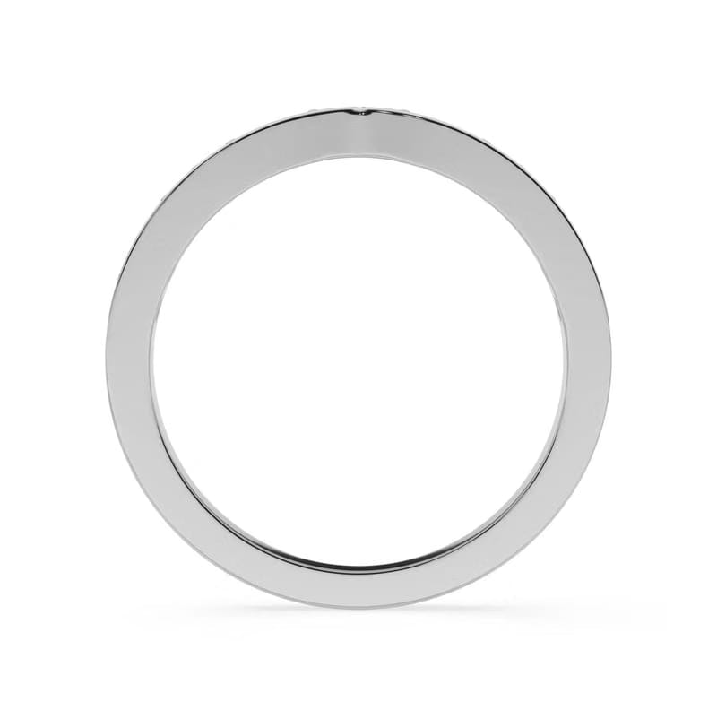 Tapered Lab Grown Diamond Band 9KT