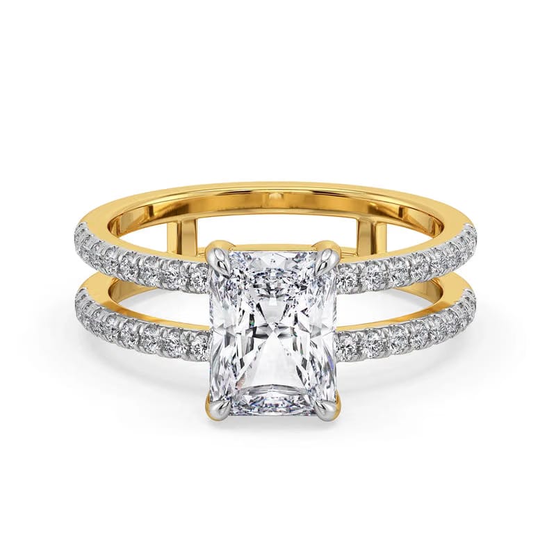 Terisa Radiant Lab Grown Diamond Engagement Ring