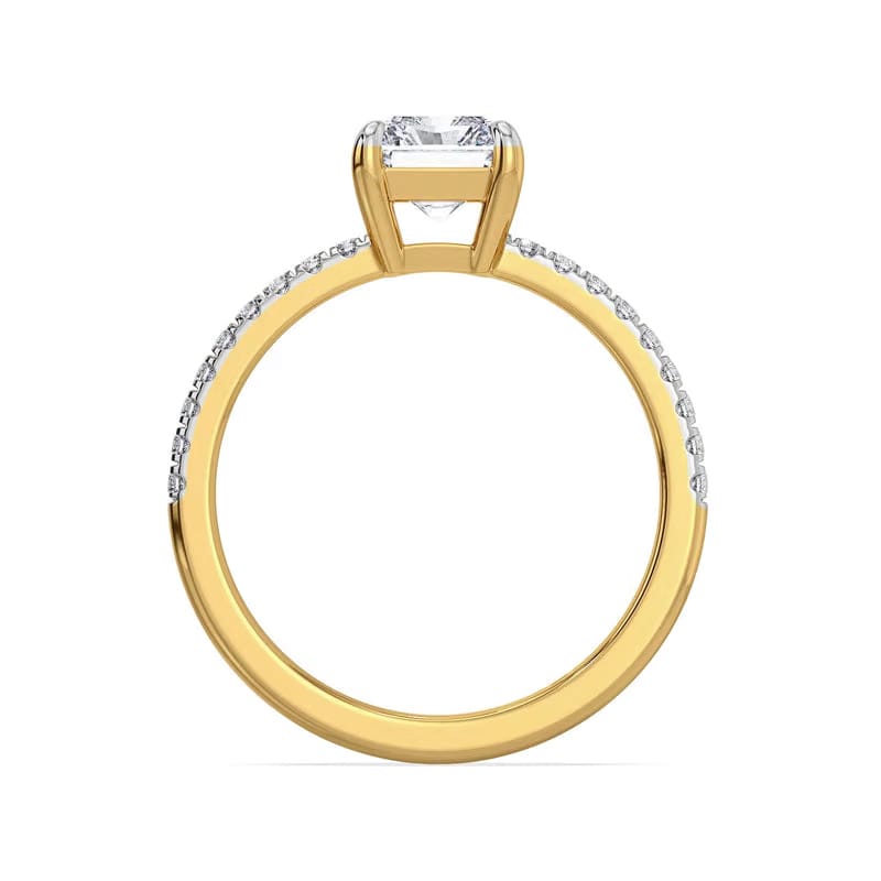 Terisa Radiant Lab Grown Diamond Engagement Ring