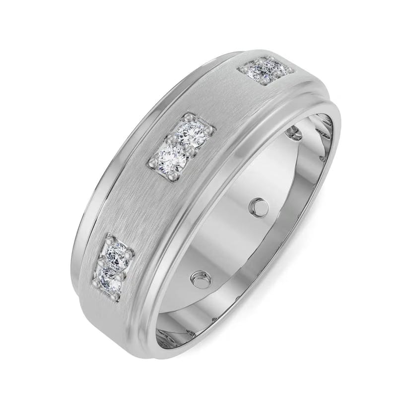 Tezz Lab Grown Diamond Band for Men 9KT