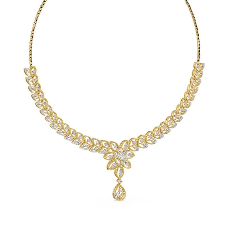 The Garden of Glow Lab Grown Diamond Necklace