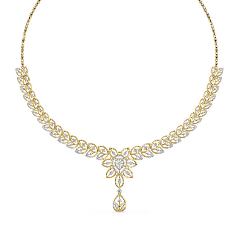 The Garden of Glow Lab Grown Diamond Necklace 9KT