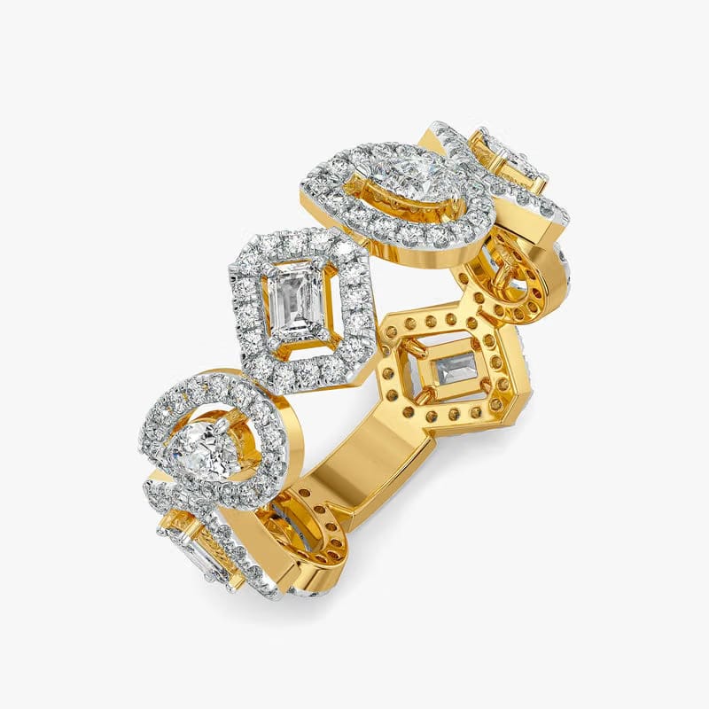 The Halo Vault Lab Grown Diamond Ring