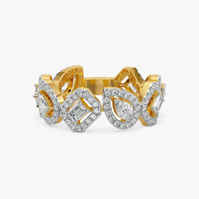 The Halo Vault Lab Grown Diamond Ring 9KT