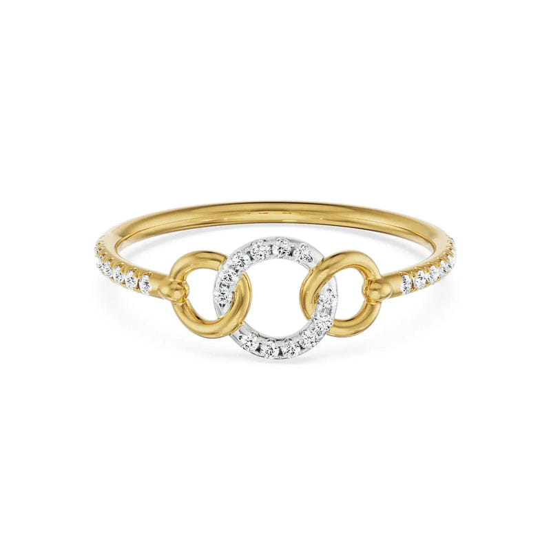 Three Hoops Diamond Ring_in-stock