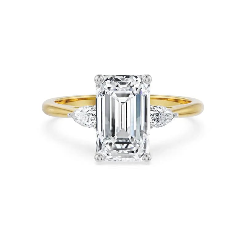 Three Stone Lab Grown Diamond Bridal Ring 9KT