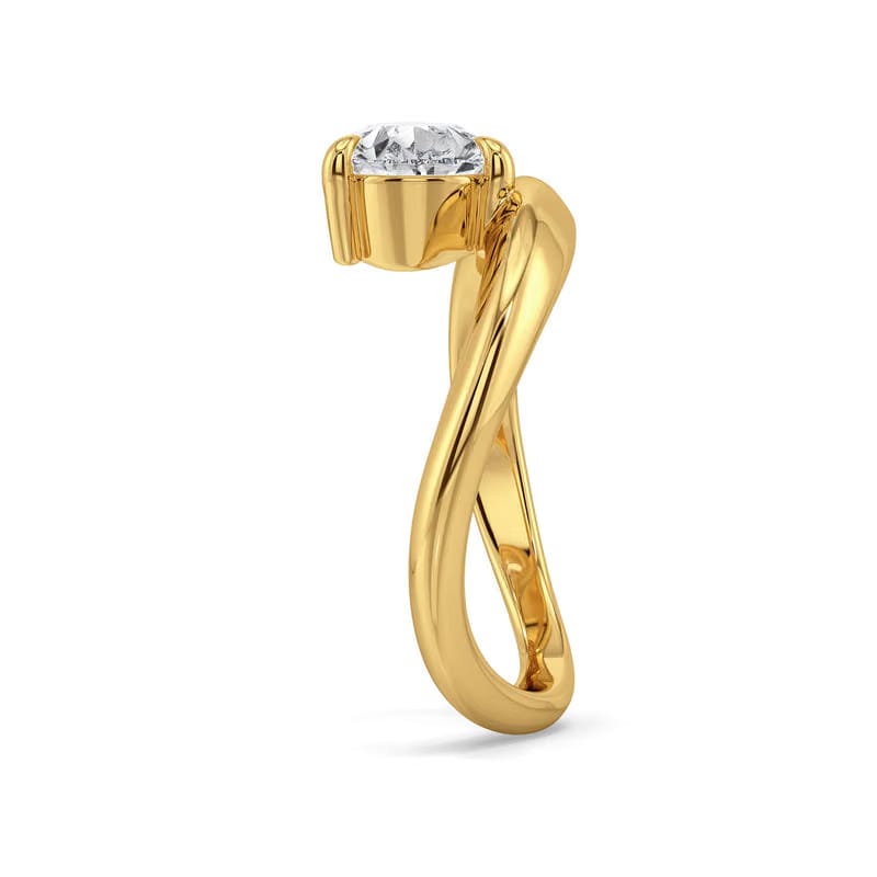 Timeless Pear Lab Grown Diamond Ring