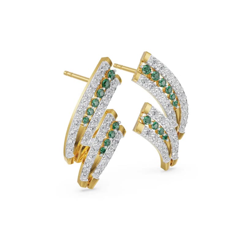 Tina Shimmering Lab Grown Diamond Earrings