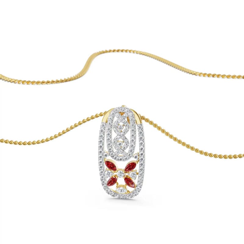 Tira Lab Grown Diamond Pendant