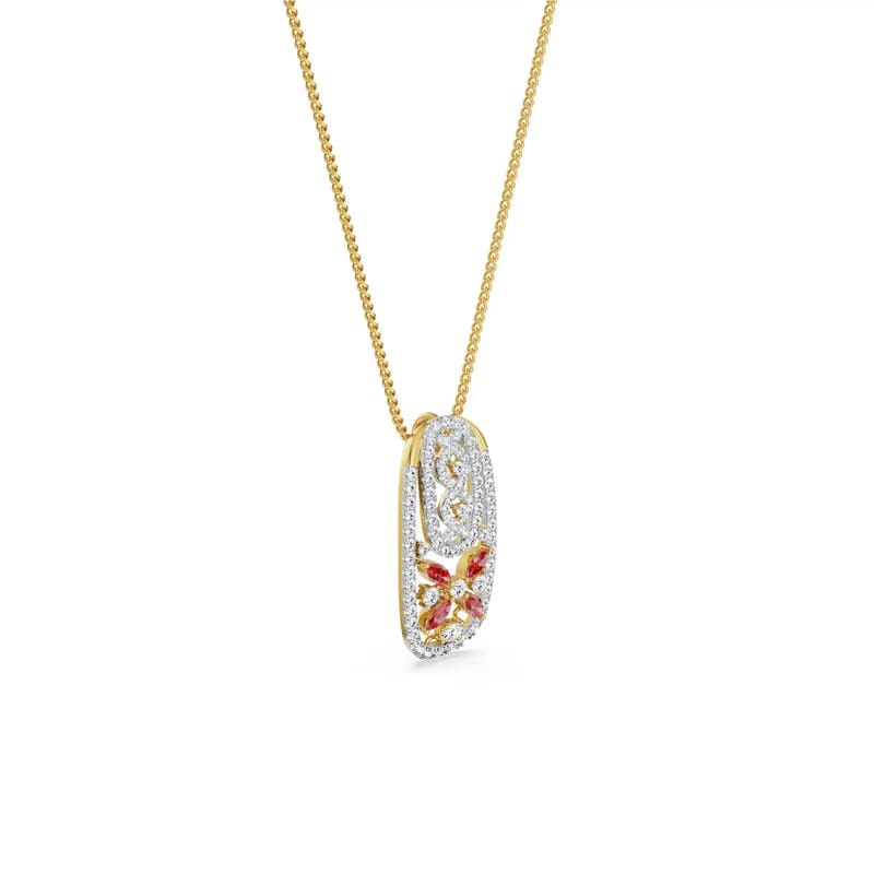 Tira Lab Grown Diamond Pendant
