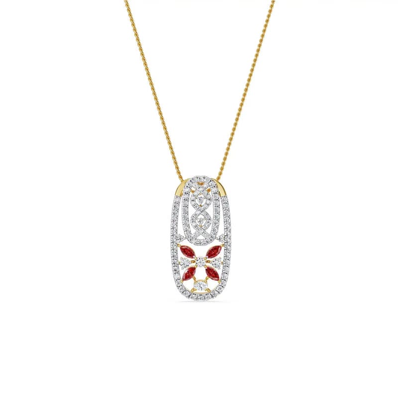 Tira Lab Grown Diamond Pendant