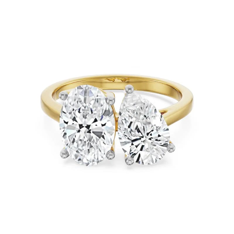 Toi Et Moi Lab Grown Diamond Ring