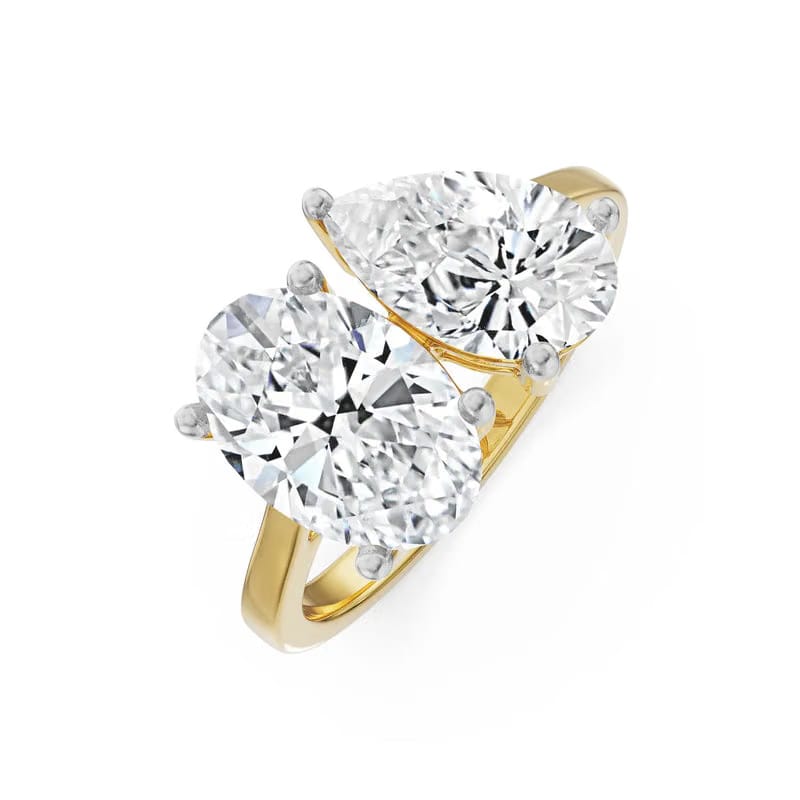 Toi Et Moi Lab Grown Diamond Ring