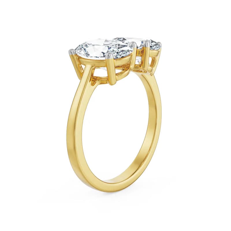 Toi Et Moi Lab Grown Diamond Ring