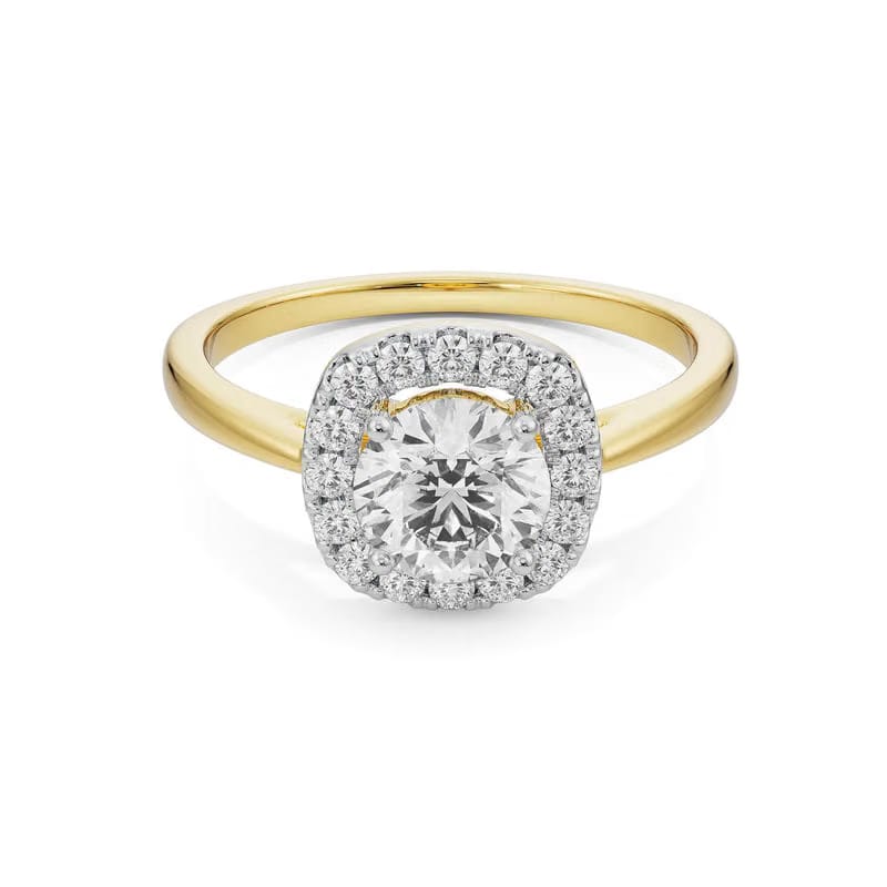 Tresty Lab Diamond Engagement Ring