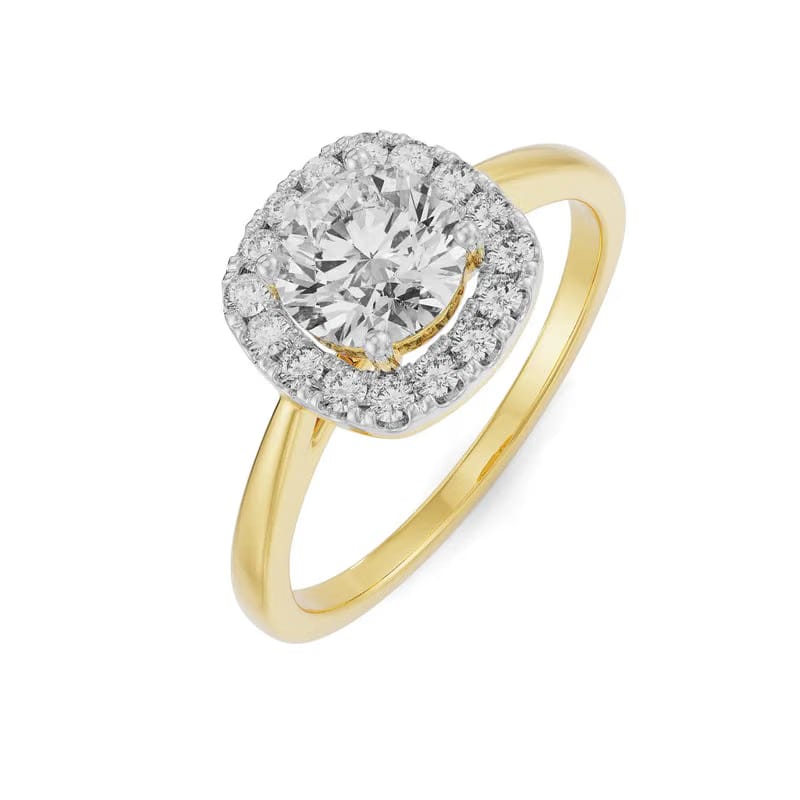 Tresty Lab Diamond Engagement Ring