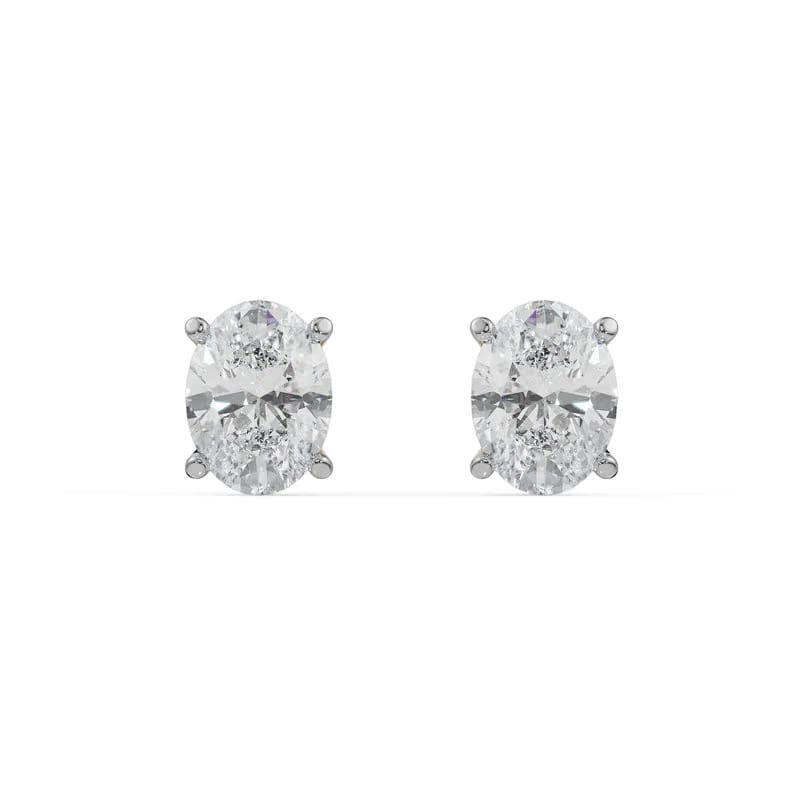Tri Lab Diamond Drop Necklace Set