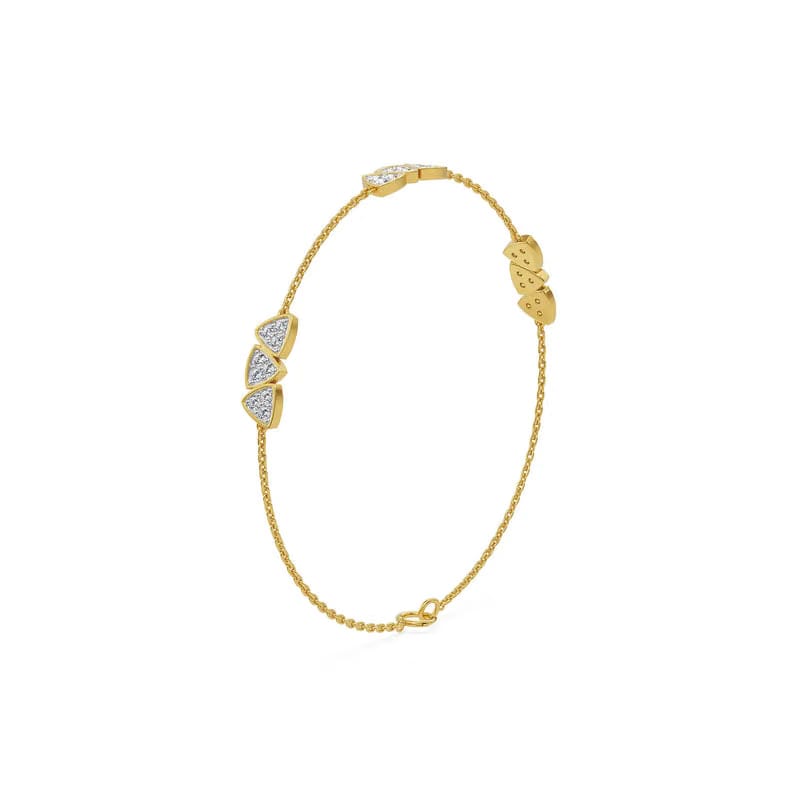 Tria Bloom Lab Grown Diamond Bracelet