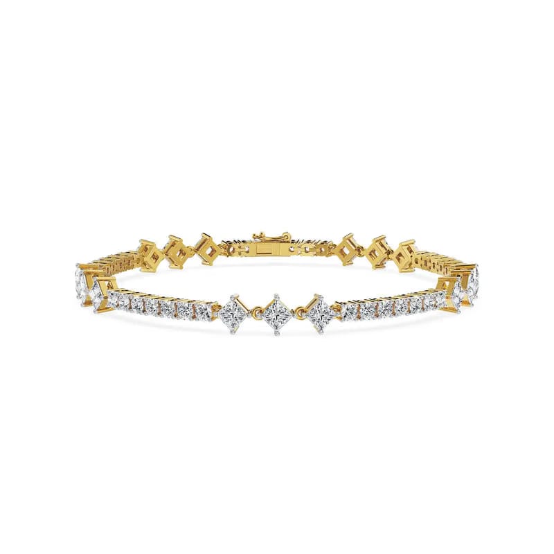Trio Brilliance Lab Grown Diamond Bracelet