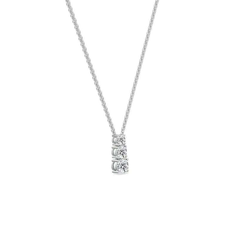 Troi Dainty Lab Diamond Necklace 9KT