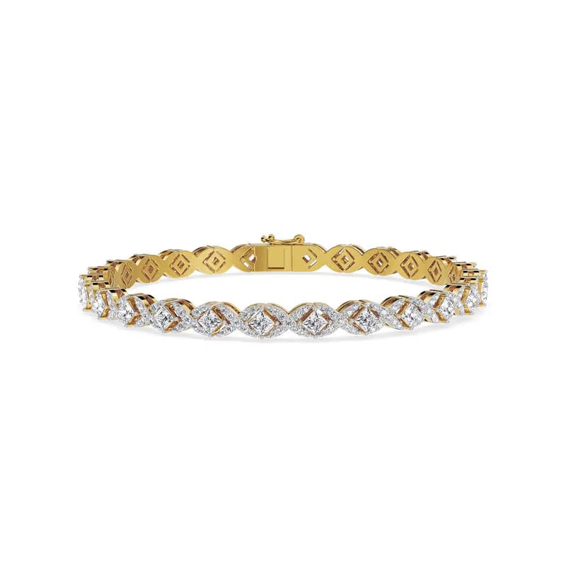 Twilight Blush Lab Grown Diamond Bracelet