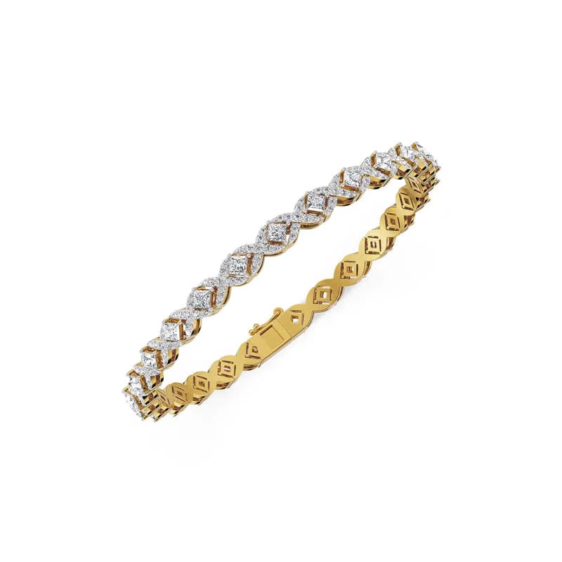 Twilight Blush Lab Grown Diamond Bracelet 9KT