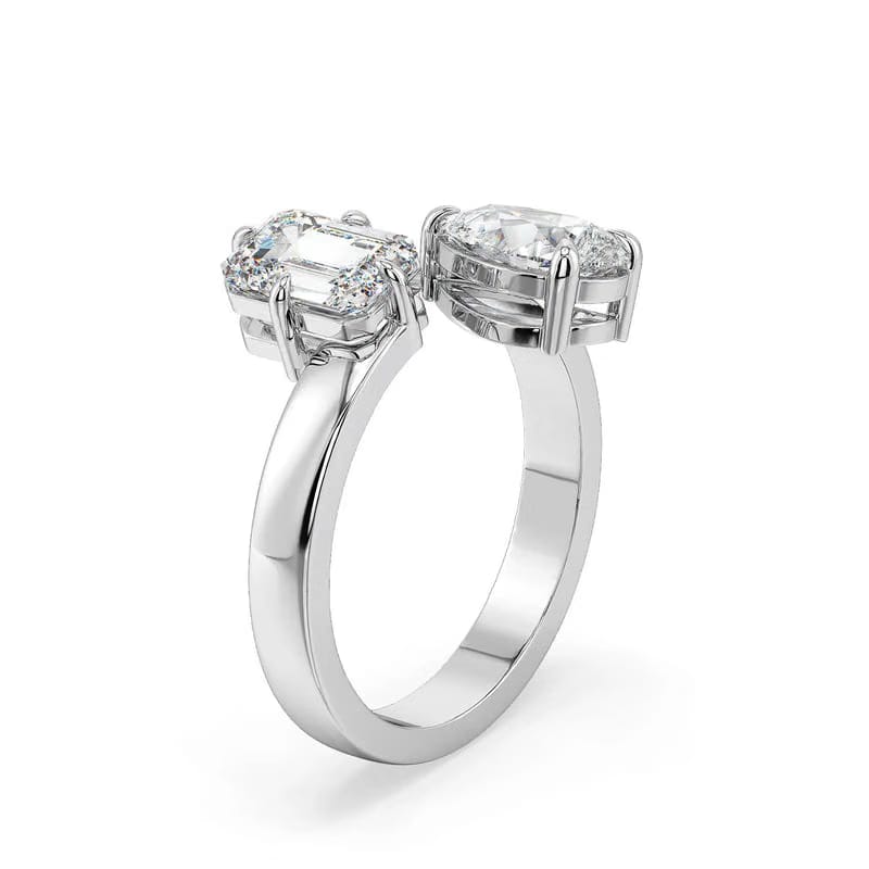 Twin Radiance Lab Grown Diamond Ring