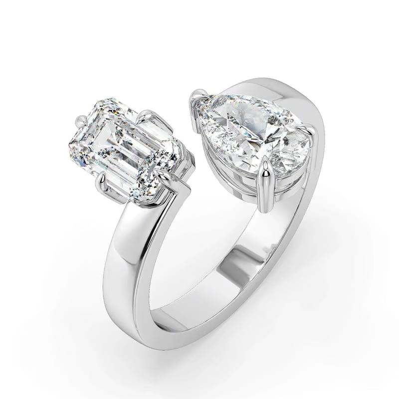 Twin Radiance Lab Grown Diamond Ring