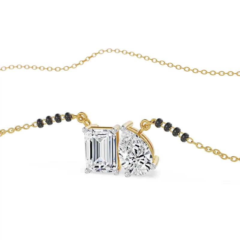 Twinflame Lab Grown Diamond Mangalsutra