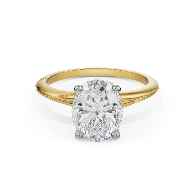 Twisted Garland Lab Grown Diamond Ring