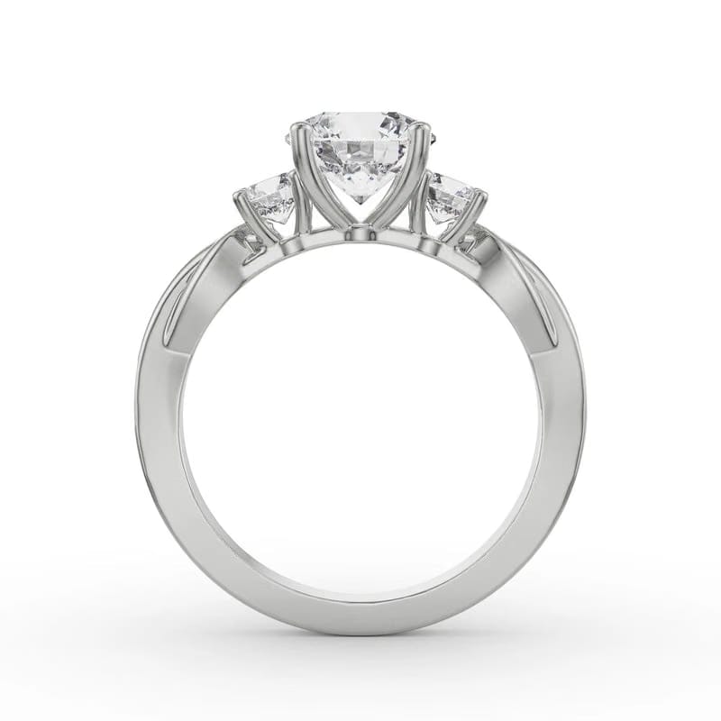Twisted Vine Lab Grown Diamond Ring