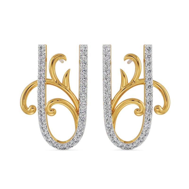 U Fusion Lab Grown Diamond Earrings