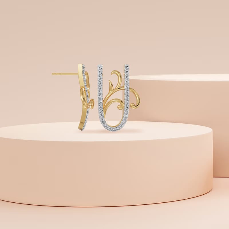 U Fusion Lab Grown Diamond Earrings