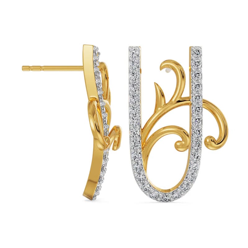 U Fusion Lab Grown Diamond Earrings