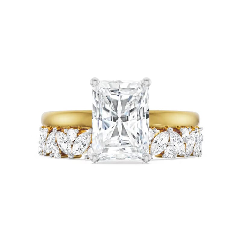 Vaani Lab Grown Diamond Bridal Ring Set