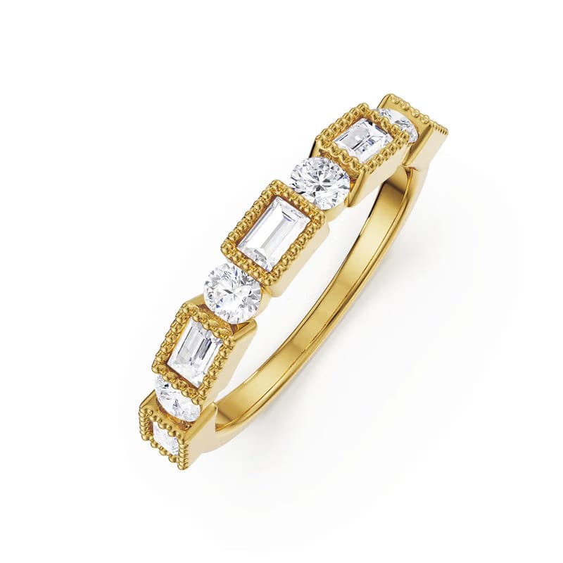 Versatile Multistone Lab Grown Diamond Band