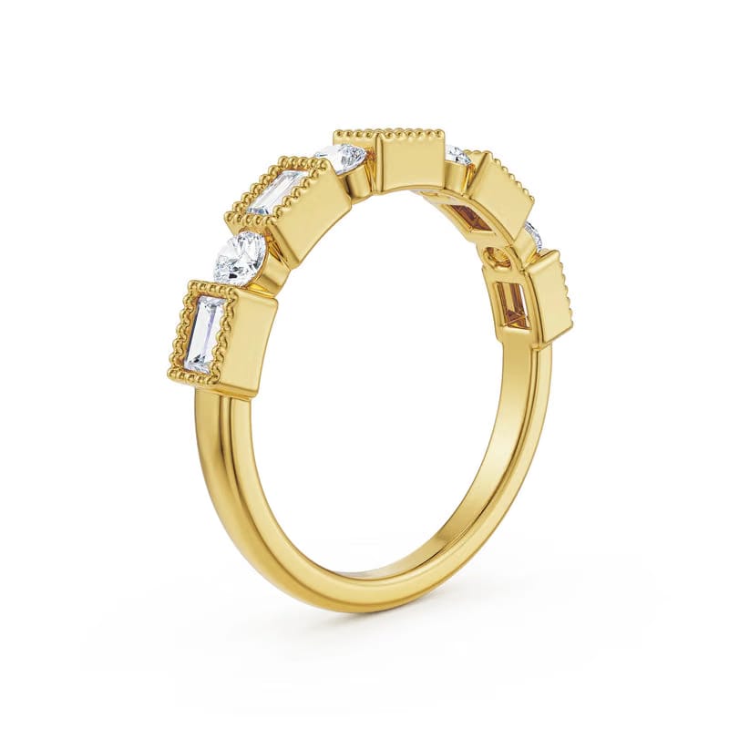 Versatile Multistone Lab Grown Diamond Band