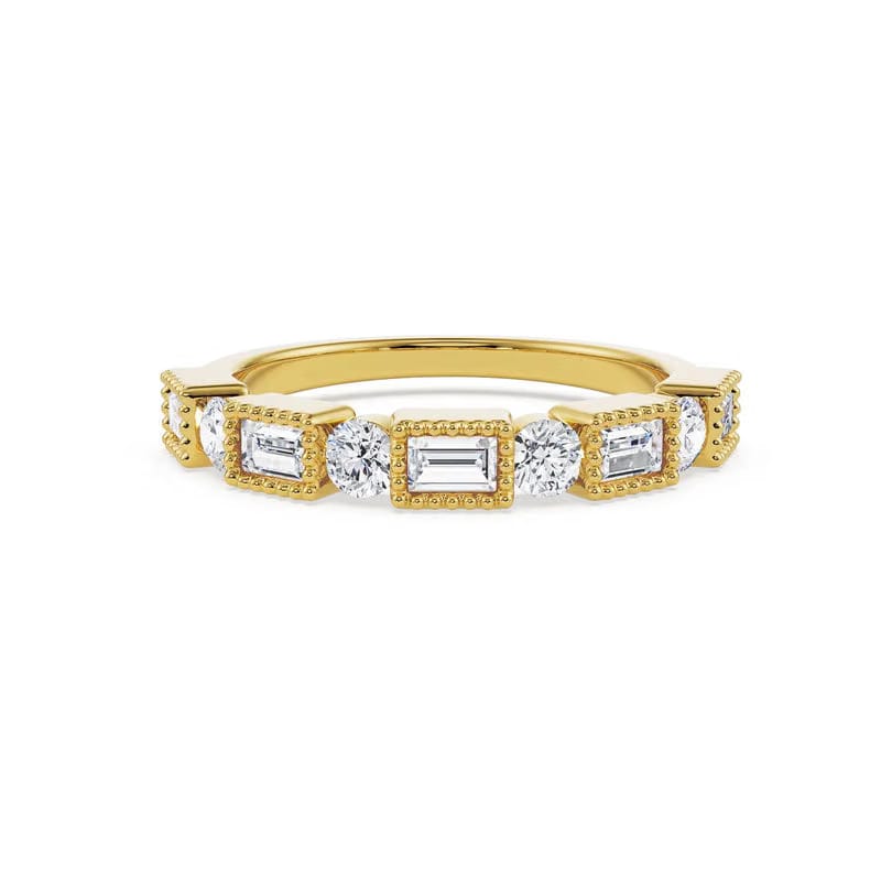 Versatile Multistone Lab Grown Diamond Band 9KT