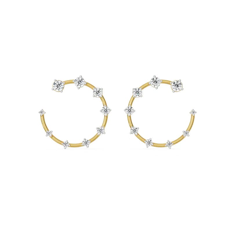 Vienna Lab Grown Diamond Earrings 9KT