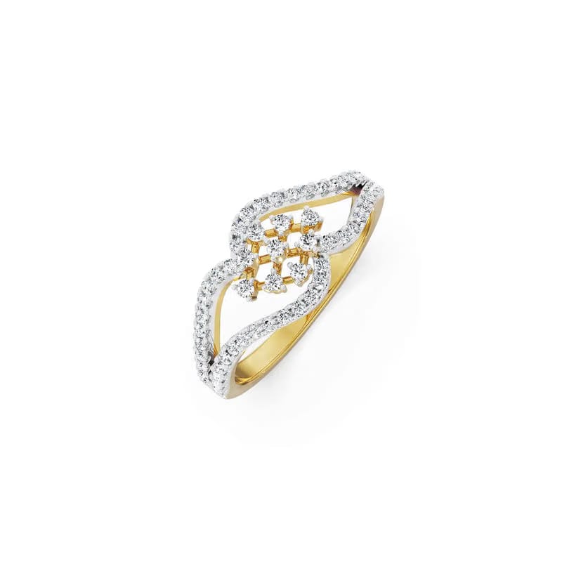 Vintage Layered Diamond Ring