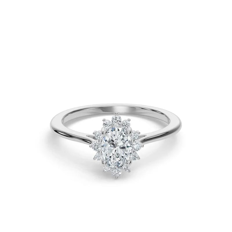 Vintage Vespa Lab Grown Diamond Ring 9KT