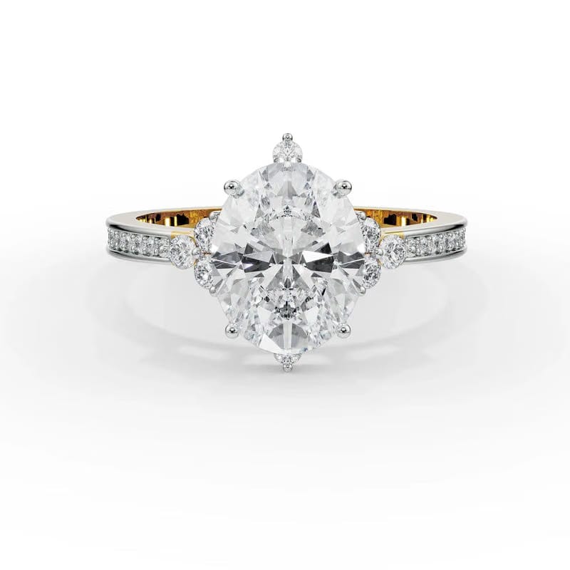 Vintage Vez Lab Grown Diamond Ring 9KT