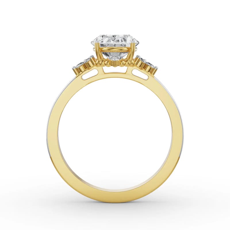 Vintage Vez Lab Grown Diamond Ring 9KT