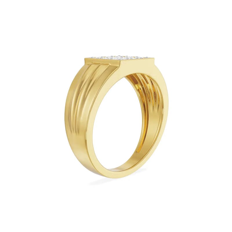 Warton Clustered Diamond Band_in_stock