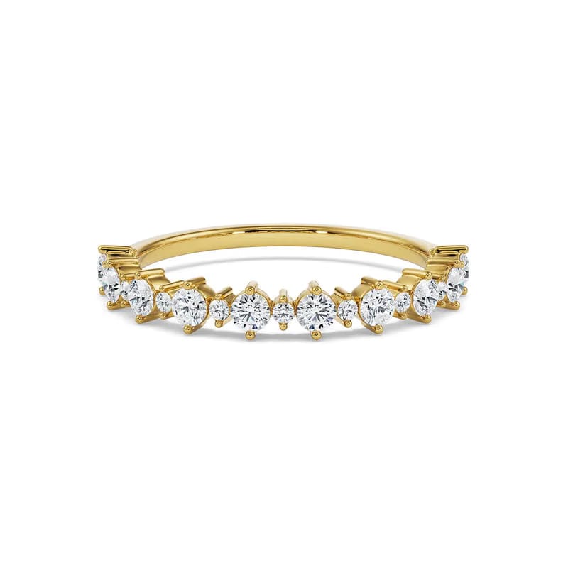 Wavy Diamond Band_in_stock