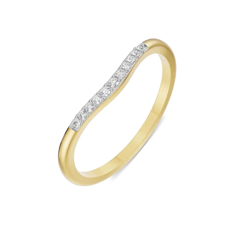 Wavy Katy Diamond Band