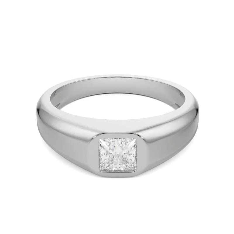 William Princess Cut Diamond Ring_in_stock