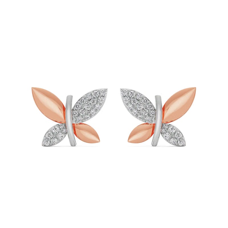 Winged Wonder Diamond Earrings
